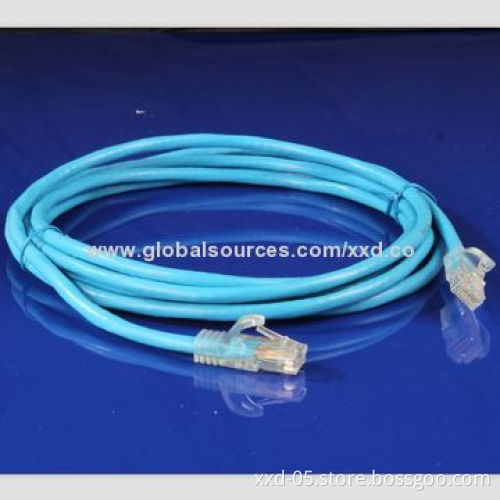 High quality cat5e UTP patch cord fluke tested